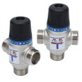 thumbnail image 2 of LHCER Thermostatic Mixing Valve Automatically Cut Off Temperature Control Device Large Flux Mixing Valve,Mixing Valve,Water Temperature Control Valve, 2 of 8