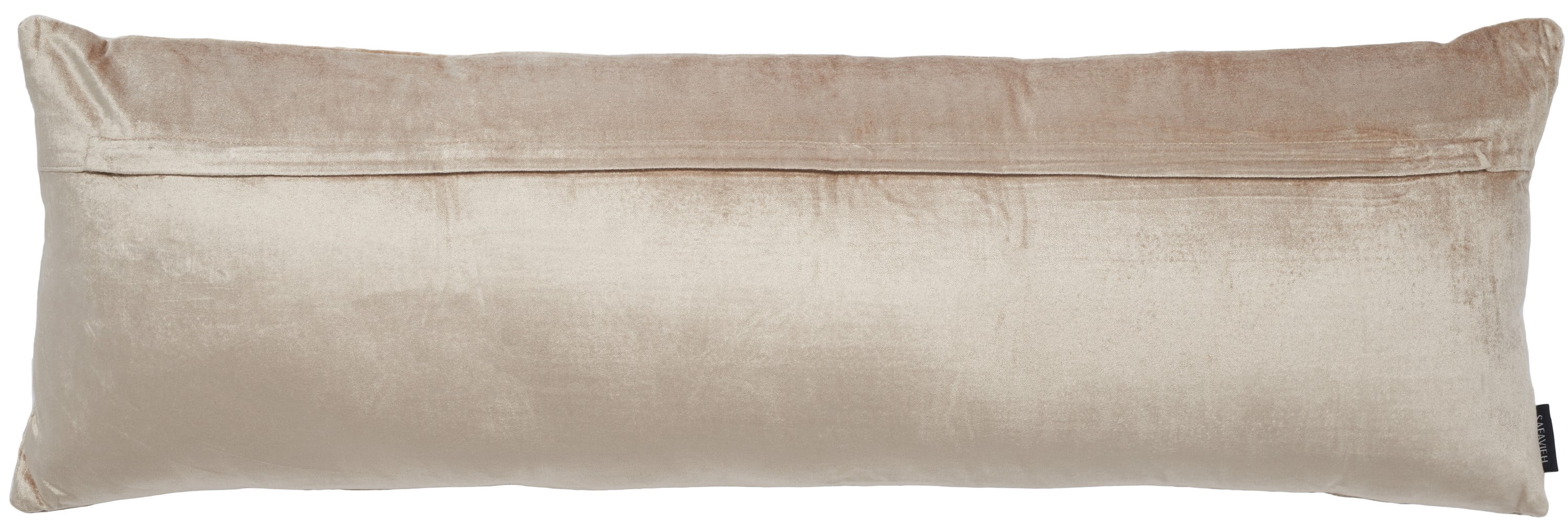 SAFAVIEH Deston Abstract Pillow, 24" x 24", Beige/Gold/Copper