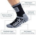 thumbnail image 3 of Mens Crew Hiking Socks Hockey Sock Athletic Outdoor Warm Winter Socks, 3 of 4