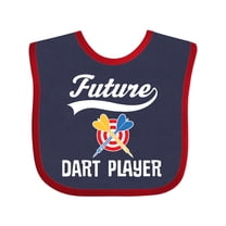 Inktastic Future Dart Player Boys or Girls Baby Bib
