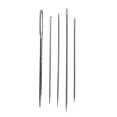 thumbnail image 3 of Lipstick Shape Pin Cushion Exquisite Retractable Design Portable Needle Collector for Home with Red Needle, 3 of 3
