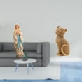 thumbnail image 2 of Figura decorativa de resina de María, estatua coleccionable de animal para oficina, coche, entrada, estantería, sala de estar, dormitorio., 2 of 8