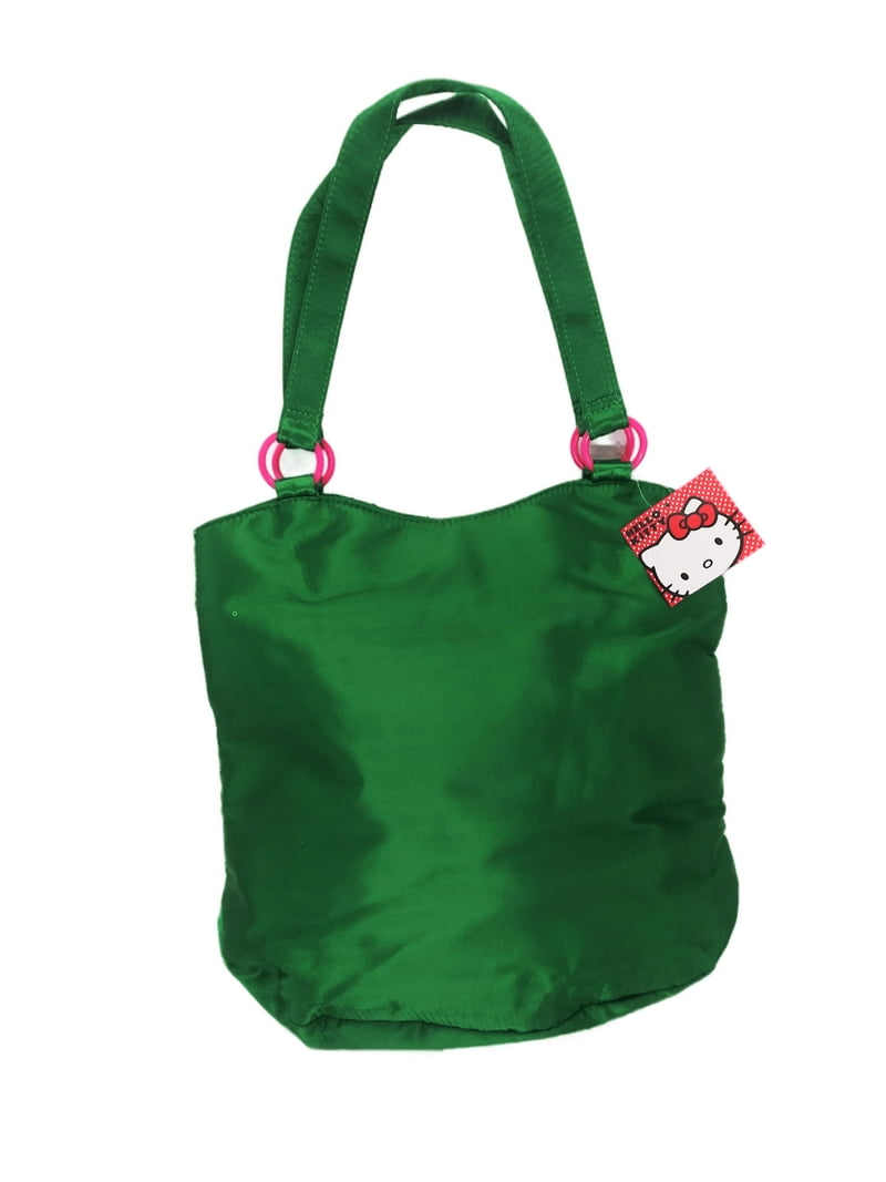 Hello Kitty Tote Bag Purse Sequin Green Pink - Walmart.com