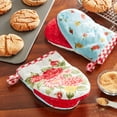 thumbnail image 2 of The Pioneer Woman Sweet Rose Mini Mitt Set, Multicolor, 5.5"W x 8"L, 2 Piece, 2 of 5