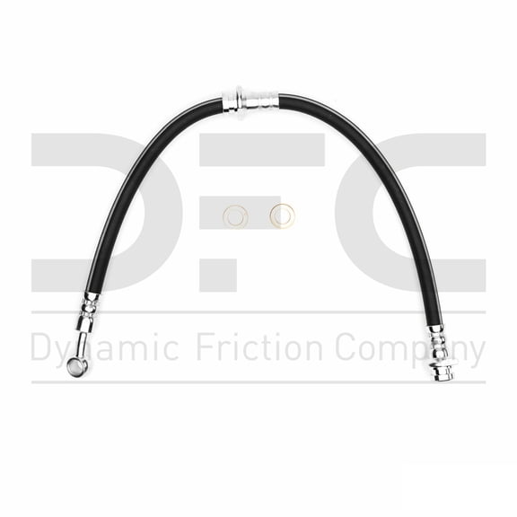 Front Dynamic Friction Company Brake Line Hose 350-50004 For 1989-1997 Geo Metro, 1989-2001 Suzuki Swift, 1998-2001 Chevrolet Metro