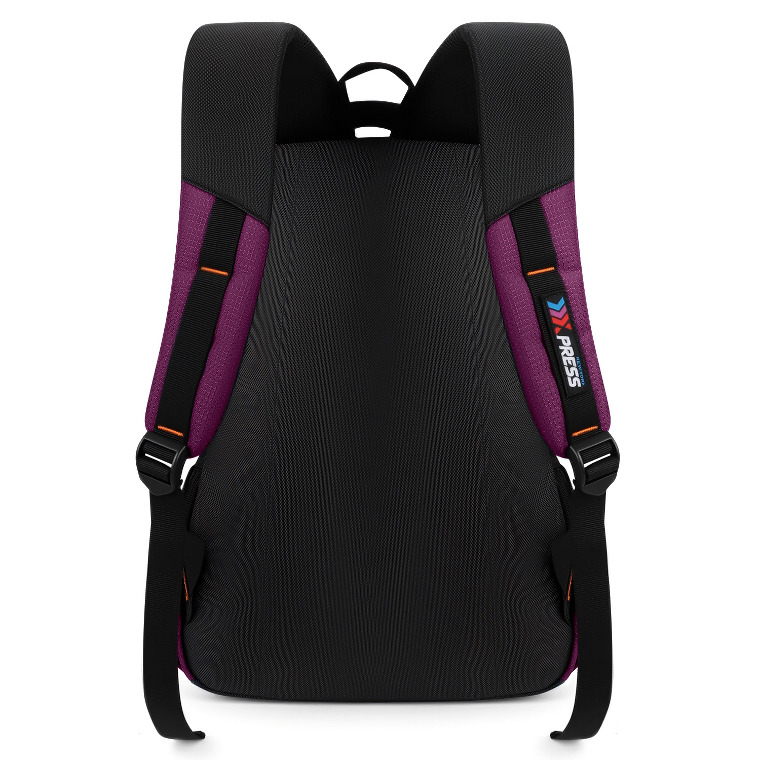 Travel Backpack for Men Women Water-resistant Multi-Pocket Bag Lighweight Casual Work Hiking Daypack School Bookbag, Purple, BP8017