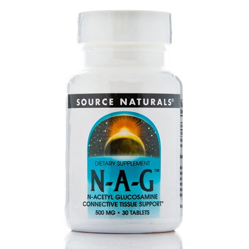 NAcetyl Glucosamine 500 mg 30 Tablets by Source Naturals