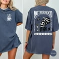 thumbnail image 4 of Funny Skeleton Mom Shirt - "Motherhood Rocks Me" Graphic Tee, Oversized Vintage Halloween T-Shirt for Cool Moms, 4 of 7