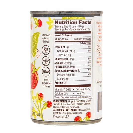 Natural Value Tomatoes, Diced, Organic-14.5 oz