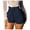 Dark Blue, variant on Womens Shorts Stretchy High Waisted Hem Distressed Ripped Summer Casual Beach Shorts M-2XL