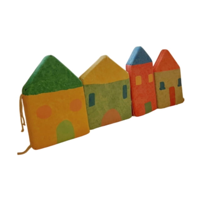 Paneles de cabecera,Acolchado de pared anticolisión 3D para niños Estilo C