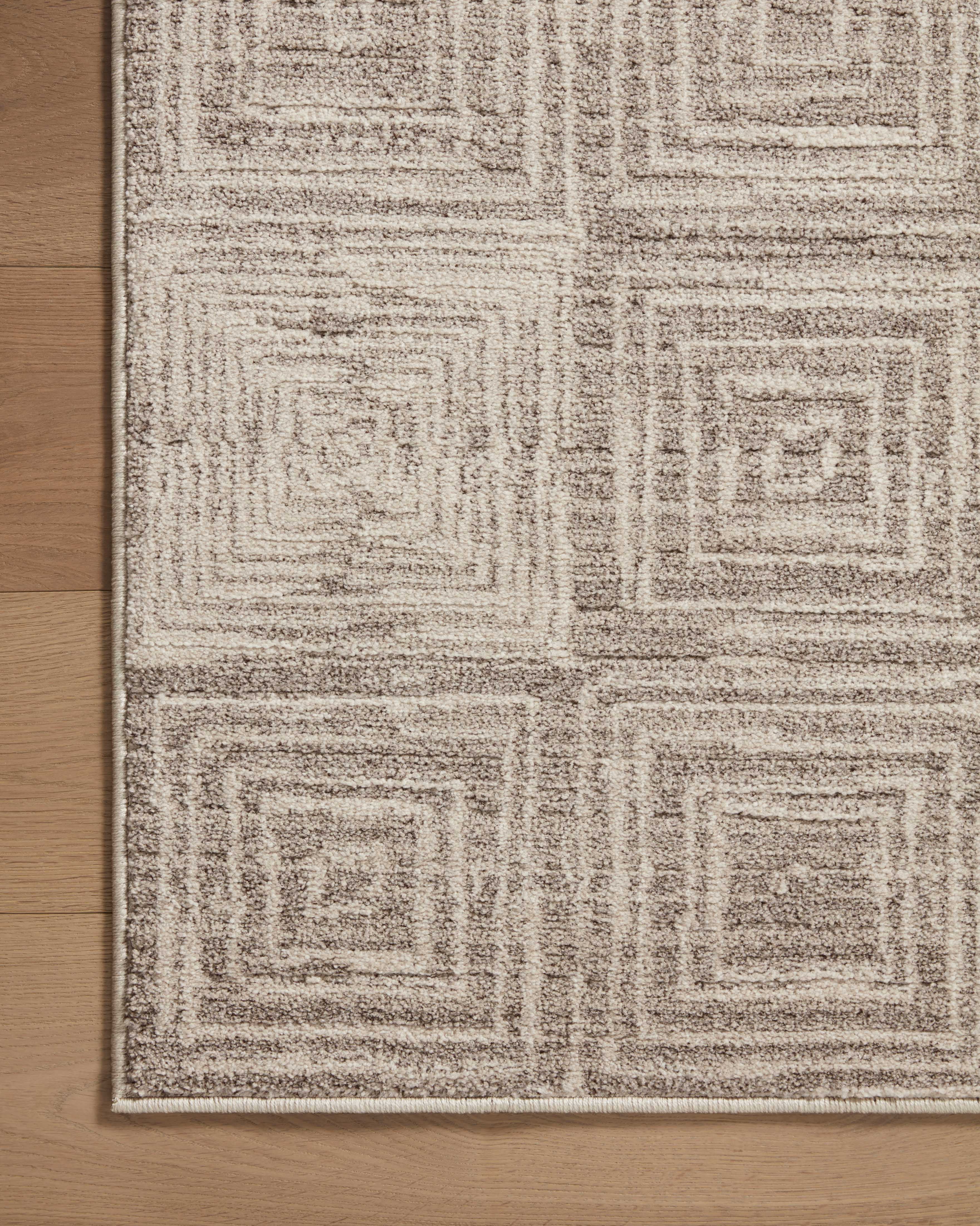Loloi Darby Beige / Grey 2'-7" x 10'-0" Runner Rug