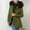 Army Green, variant on AOOCHASLIY Women Coat Ladies Pie Over Fleece Padded Jacket with Collar Hooded Warm Coat