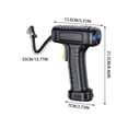 thumbnail image 3 of Compresor de aire1 portátil para automóvil de 120 W: infle sus neumáticos con facilidad - Bomba de mano inalámbrica y con cable1 con luz LED, 3 of 3