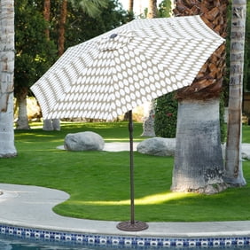 At Leisure 9 Wood Market Umbrella Walmart Com Walmart Com