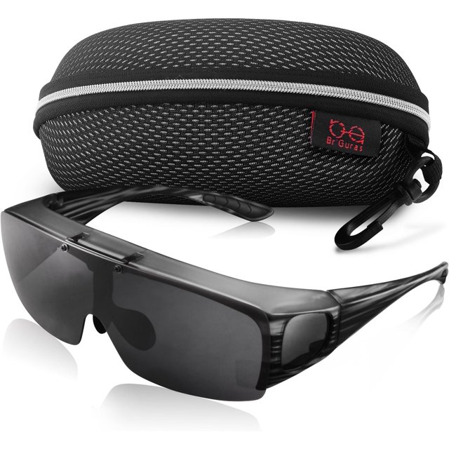 GFDYREE Fit Over Polarized Sunglasses Flip Up Lens for Men and Women