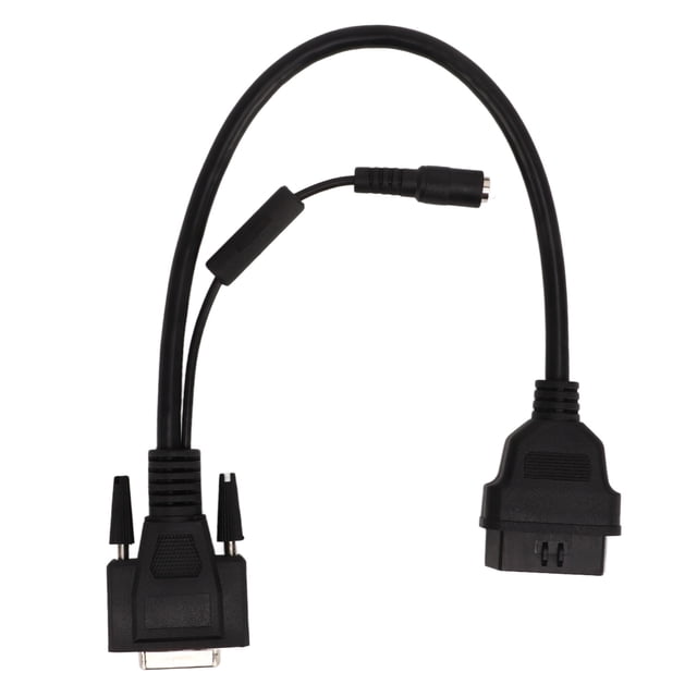 OBD I Adaptor Box Switch Wiring Cable 16pin Male to 15pin Female Bluetooth Conversion Cable Replacement for Launch X431