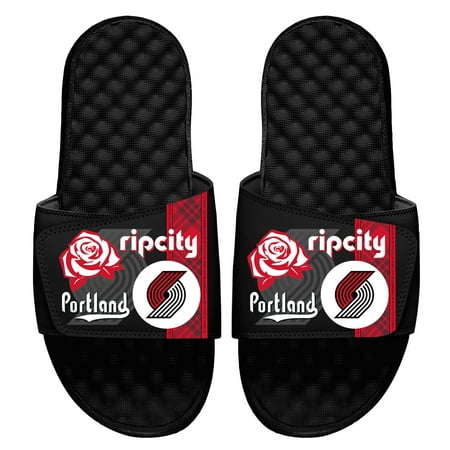 

Men s ISlide Black Portland Trail Blazers 2021/22 City Edition Jersey Slide Sandals