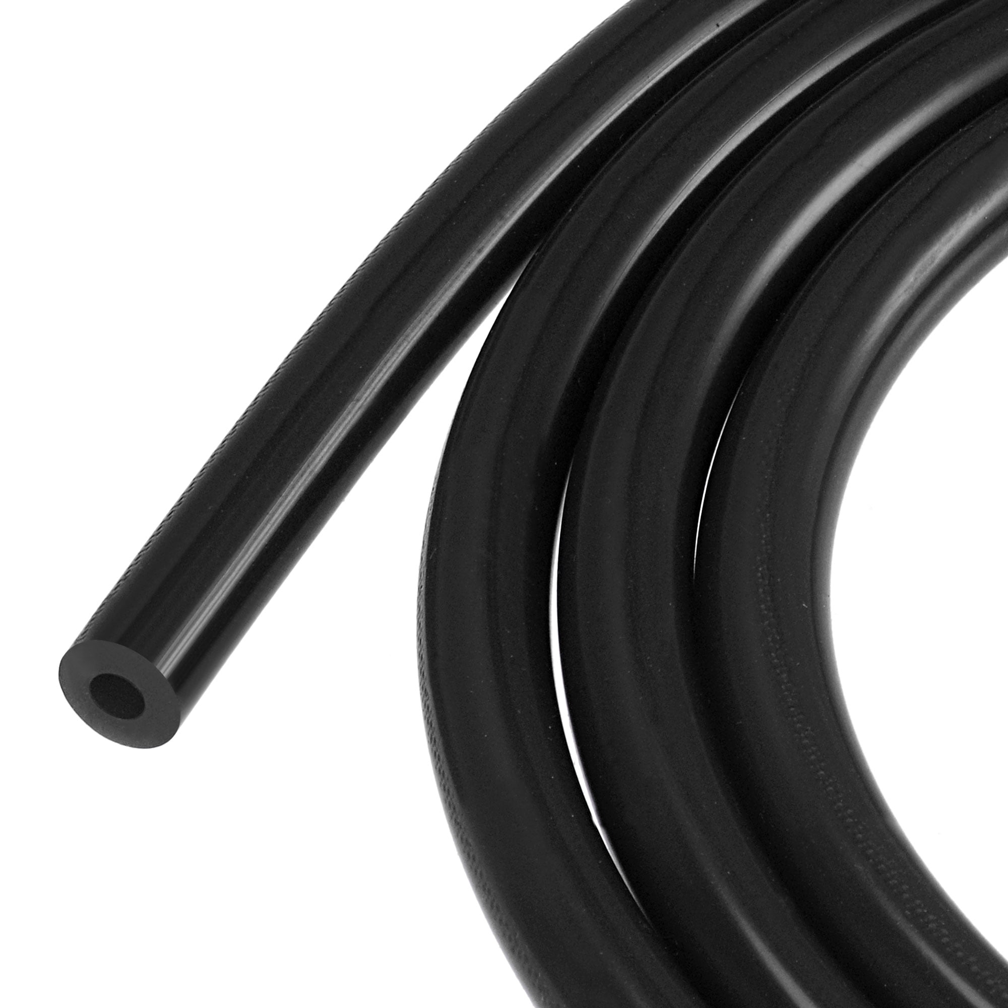 3/16" 5mm Silicone Vacuum Tube Hose Tubing Pipe Price for 10FT Black