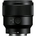 thumbnail image 4 of Sony SEL85F18 85mm F/1.8-22 Medium-Telephoto Fixed Prime Camera Lens, Black, 4 of 6