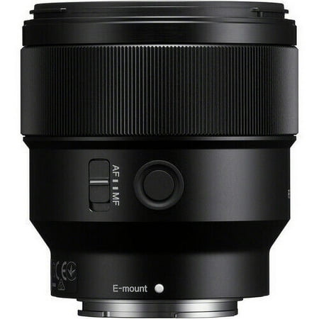 Sony - FE 85mm f/1.8 Telephoto Prime Lens for E-mount Cameras - Black