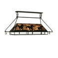 thumbnail image 2 of MEYDA 133883 48 in. L Wild Horses Oblong Pot Rack, 2 of 4