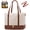 Beige-brown, variant on LOVEVOOK Lunch Tote Bag for Women, 15.6 Inch Laptop Work Bag With Lunch Compartment & Large Cup Holder, Lightweight Work Briefcase for Travel, Bussiness, Teacher