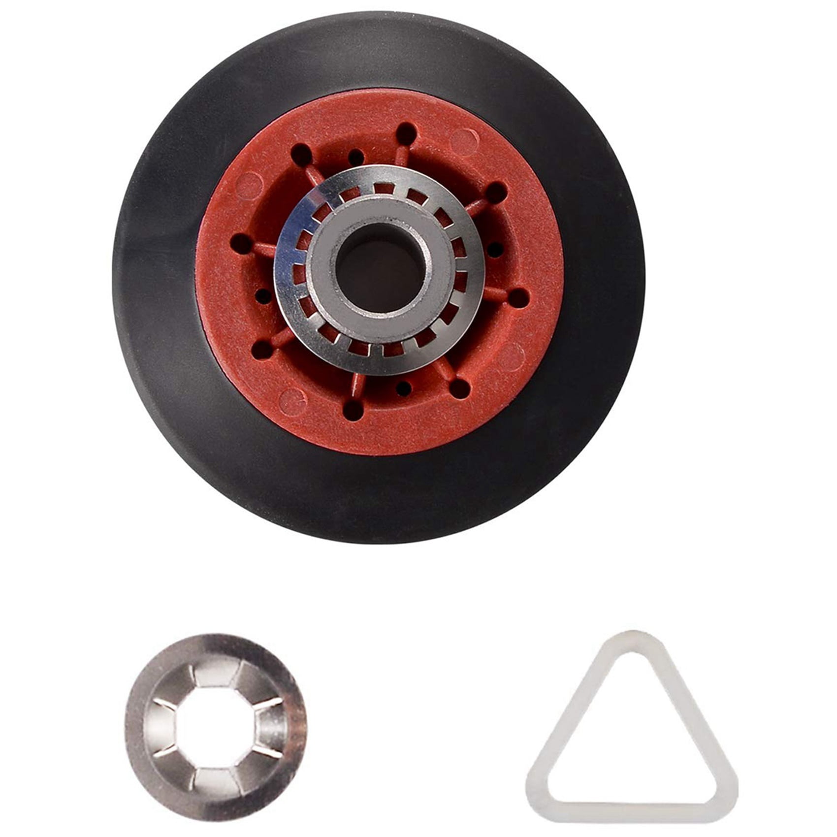 4Pcs 8536974 Dryer Drum Roller & ​2Pcs for 3406107 Dryer Door Switch Assembly Replacement Par