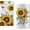 Sunflower, variant on Sunflower Spring Summer Kitchen Dish Towels Set of 2, Bloom Floral Fall Autumn Hand Towels Drying Baking Cooking Cloth, Eucalyptus Leaves Seasonal Home Kitchen Decor 18x26 Inch