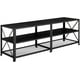 thumbnail image 1 of Mueble para TV Bluelander Estante Organizador de 3 Niveles Negro 60 pulgadas, 1 of 7