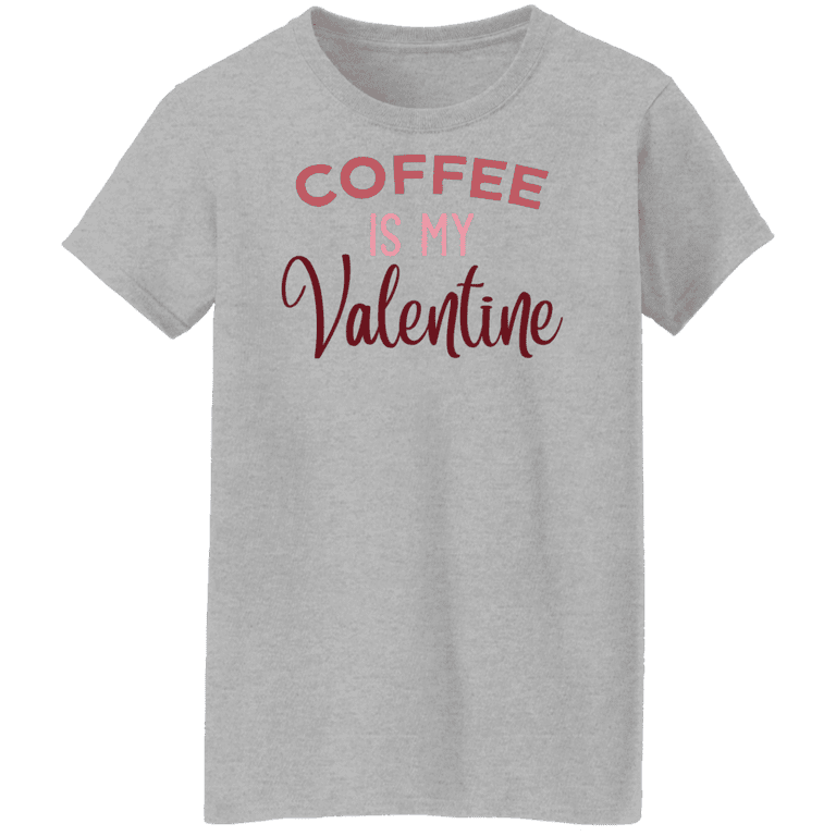 Graphic America Valentine's Day Food Holiday Love Women's Graphic T-Shirt  Collection