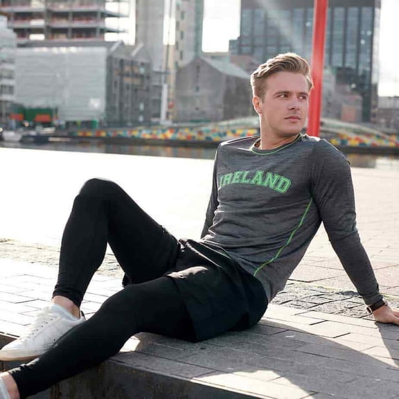 Ireland Performance Shirt Long Sleeve, Medium