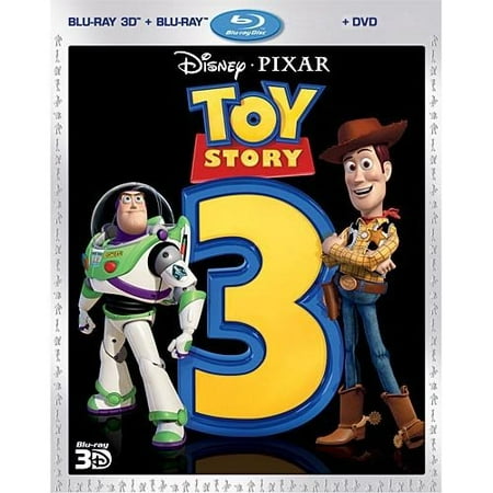 Toy Story 3 (Blu-ray 3D + Blu-ray + DVD) (Widescreen)