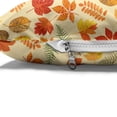 thumbnail image 4 of Fall Leaves Pet Bed, Varieties of Drawings on a Plain Backdrop, Chew Resistant Pad for Dogs and Cats Cushion with Removable Cover, 24" x 39", Cream Orange Vermilion, by Ambesonne, 4 of 4