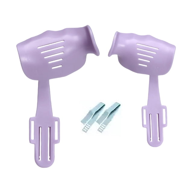 arctrm Guzheng Hand Corrector Musician Training Aid Finger Trainer ABS Compact Learning Purple S