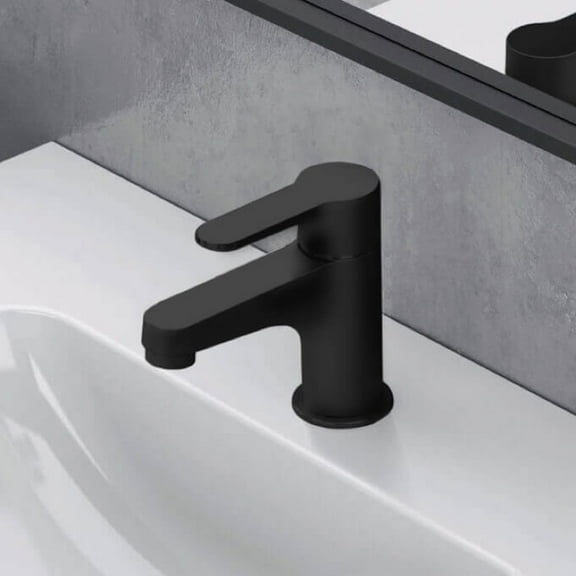 Nameeks Remer W11susnl Winner 1.2 GPM Deck Mounted Single Hole Bathroom Faucet - Black