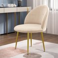 thumbnail image 1 of Duckbill Chair Cover Velvet Stretch Slipcover For Dining Kitchen Office Hotel 1Pc, 1 of 7