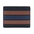 thumbnail image 2 of Cartera corta de cuero para hombre Olai 3003QBR64, 2 of 3
