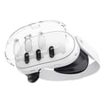 thumbnail image 4 of Funda protectora VR a prueba de golpes y antiarañazos para Meta Quest 3 (transparente), 4 of 6