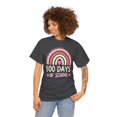 thumbnail image 4 of Cute 100 Days Of School Rainbow 100th Day Of School Shirt-Unisex Cotton Tee, 4 of 4