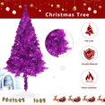 thumbnail image 3 of Árbol de Navidad Adiwiid morado de 150 cm para el hogar, la oficina o las fiestas, 3 of 7