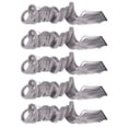 thumbnail image 3 of Clip In Hairpiece, Colored Hairpiece Synthetic Soft  For Daily Life For Dancing Party For Women Girls Gray, 3 of 8