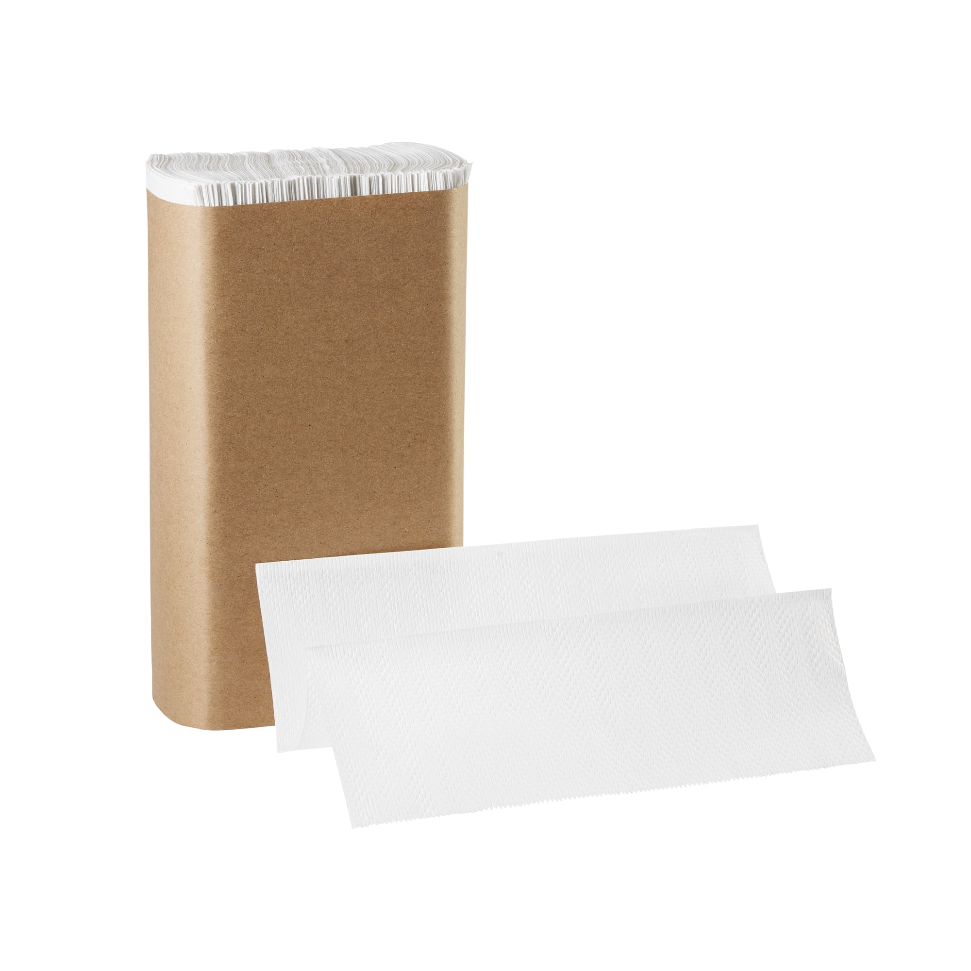 Pacific Blue Basic® 1-Ply Recycled Multifold Paper Towels by GP PRO (Georgia-Pacific), White, 4,000 Towels Per Case