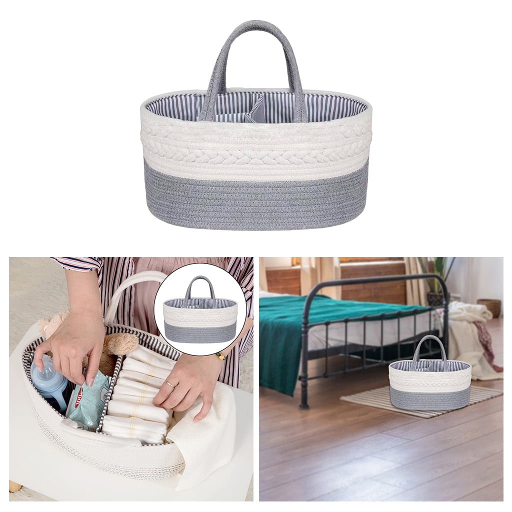 Baby Diaper Large Changing Pad Organizer Basket