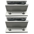 thumbnail image 2 of 2pcs F-type Glass Sliding Door Holder, Automatic Door Swing Stop, Sliding Door U-shaped Sequencer, 2 of 5
