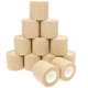 thumbnail image 1 of Venda cohesiva autoadhesiva KEQCQE de 5 cm, beige, 12 rollos, 1 of 3