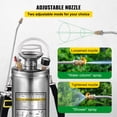 thumbnail image 4 of KFFKFF Stainless Steel Sprayer 1.5 Gallon Hand-Pump Sprayer with 3.3-inch Reinforced Hose Garden Sprayer for Home Gardening and Ground Cleaning, 4 of 9