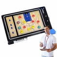 thumbnail image 3 of Basketball Board for Coaches, Magnetic Collapsible Clipboard with Marker, Portable Dry Erase Coaching Board with Eraser, Sports Training Assistant Equipment, 3 of 9