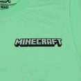 thumbnail image 5 of Minecraft T-Shirt Men's Game Essentials Grid Two-Sided Adult Graphic Tee, 5 of 5