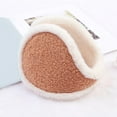 thumbnail image 3 of lionlar 4x Cache-Oreilles d'Hiver Chauffe-Oreilles pour Enfants Course Café Clair 4 Pcs, 3 of 9